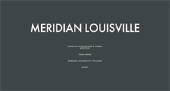 Desktop Screenshot of meridianlouisville.com